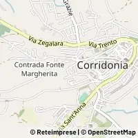 Mapa Corridonia