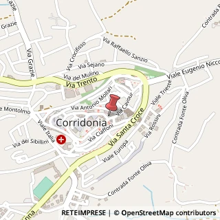 Mappa Via roma 19, 62014 Corridonia, Macerata (Marche)