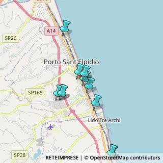 Mappa Via Mascagni, 63821 Porto Sant'Elpidio FM, Italia (1.80091)