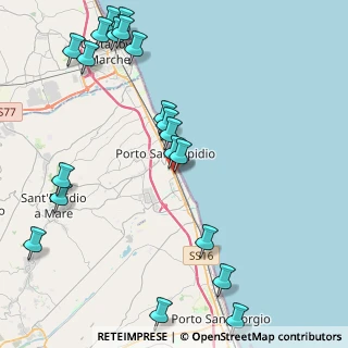 Mappa Via Mascagni, 63821 Porto Sant'Elpidio FM, Italia (5.6065)