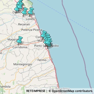 Mappa Via Mascagni, 63821 Porto Sant'Elpidio FM, Italia (18.06846)
