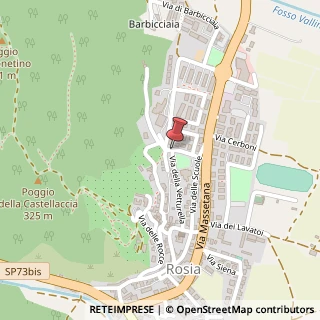 Mappa Via della Murata,  6, 53010 Sovicille, Siena (Toscana)