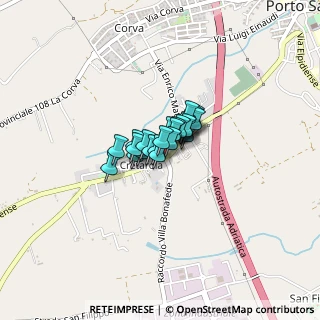 Mappa Via Terminillo, 63821 Porto Sant'Elpidio FM, Italia (0.17083)