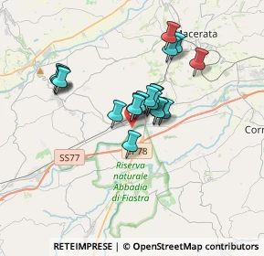 Mappa Via G. Luciani, 62010 Pollenza MC, Italia (2.6675)