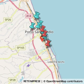 Mappa Via della Montagnola, 63821 Porto Sant'Elpidio FM, Italia (1.16154)