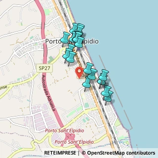 Mappa Via della Montagnola, 63821 Porto Sant'Elpidio FM, Italia (0.763)