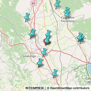 Mappa Viale della Resistenza, 52048 Foiano della Chiana AR, Italia (8.54412)