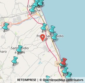 Mappa Via Maiella, 63821 Porto Sant'Elpidio FM, Italia (6.351)