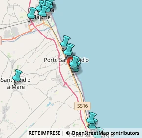 Mappa Via Bellini, 63821 Porto Sant'Elpidio FM, Italia (5.3115)