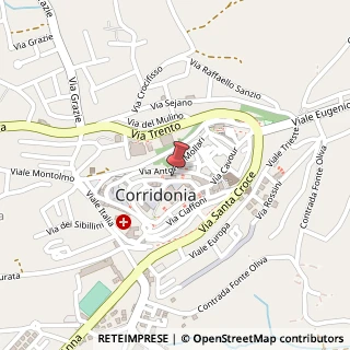 Mappa Piazza del Popolo, 1, 62014 Corridonia, Macerata (Marche)