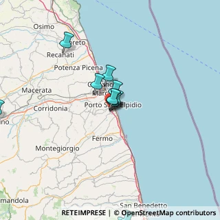 Mappa Piazzale Lingotto, 63821 Porto Sant'Elpidio FM, Italia (22.98)