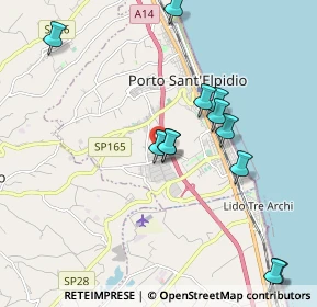 Mappa Via Mirafiori, 63821 Porto Sant'Elpidio FM, Italia (2.085)