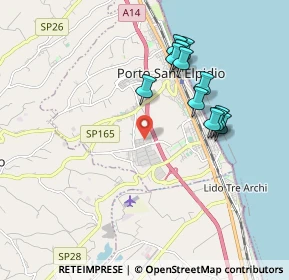 Mappa Via Mirafiori, 63821 Porto Sant'Elpidio FM, Italia (1.83917)