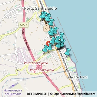 Mappa Via Caserta, 63821 Fermo FM, Italia (0.638)