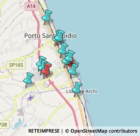 Mappa Via Novara, 63821 Porto Sant'Elpidio FM, Italia (1.46923)
