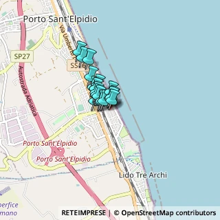 Mappa Via Novara, 63821 Porto Sant'Elpidio FM, Italia (0.3975)
