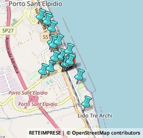 Mappa Via Novara, 63821 Porto Sant'Elpidio FM, Italia (0.6715)