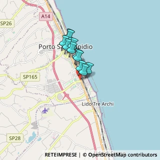 Mappa Via Cristoforo Colombo, 63821 Porto Sant'Elpidio FM, Italia (1.2175)
