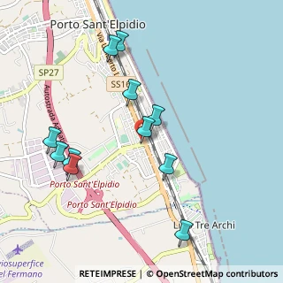 Mappa Piazza Risorgimento, 63821 Porto Sant'Elpidio FM, Italia (1.05545)