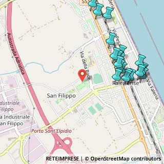 Mappa Via Giuseppe Pagliacci, 63821 Fermo FM, Italia (0.6445)