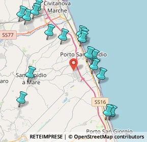 Mappa Via dell'Edilizia, 63821 Porto Sant'Elpidio FM, Italia (4.76941)