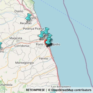 Mappa Via dell'Edilizia, 63821 Porto Sant'Elpidio FM, Italia (22.93143)