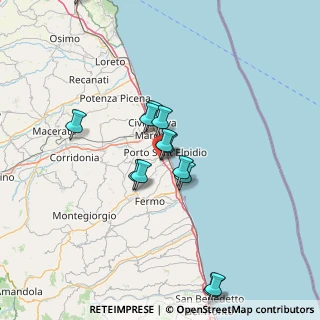 Mappa Via dell'Edilizia, 63821 Porto Sant'Elpidio FM, Italia (13.89538)