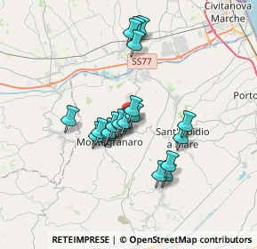 Mappa SP 94, 63812 Montegranaro FM, Italia (2.8665)