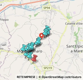 Mappa SP 94, 63812 Montegranaro FM, Italia (1.43765)