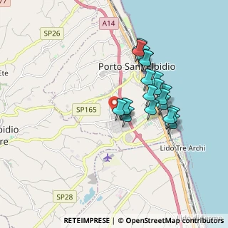 Mappa Via degli Opifici, 63821 Porto Sant'Elpidio FM, Italia (1.5755)
