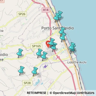 Mappa Via degli Opifici, 63821 Porto Sant'Elpidio FM, Italia (1.95308)