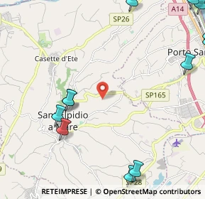 Mappa Via Elpidiense, 63811 Sant'Elpidio a Mare FM, Italia (3.616)