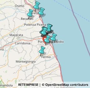 Mappa Via Elpidiense, 63811 Sant'Elpidio a Mare FM, Italia (9.37385)