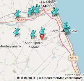 Mappa Via Elpidiense, 63811 Sant'Elpidio a Mare FM, Italia (4.53692)