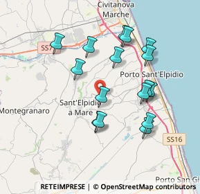 Mappa Via Elpidiense, 63811 Sant'Elpidio a Mare FM, Italia (3.62)