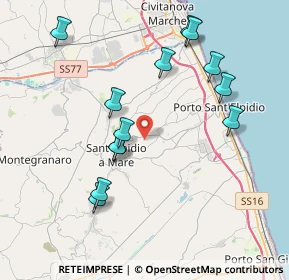 Mappa Via Elpidiense, 63811 Sant'Elpidio a Mare FM, Italia (4.12077)