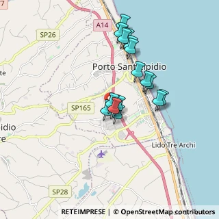 Mappa Via Dell'Automazione, 63821 Porto Sant'Elpidio FM, Italia (1.60438)