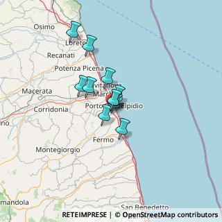 Mappa Via Dell'Automazione, 63821 Porto Sant'Elpidio FM, Italia (8.24545)