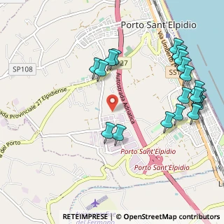 Mappa Via Dell'Automazione, 63821 Porto Sant'Elpidio FM, Italia (1.2715)