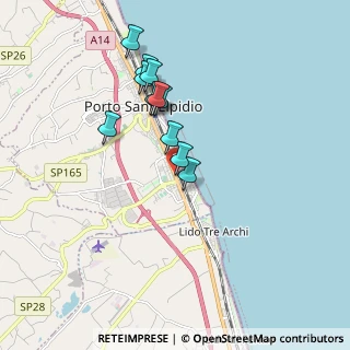 Mappa Via Giuseppe Mazzini, 63821 Porto Sant'Elpidio FM, Italia (1.61727)
