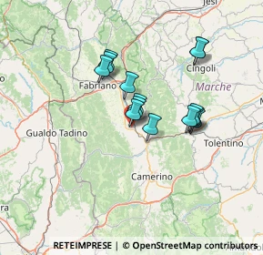Mappa Via Sainale, 62024 Matelica MC, Italia (11.01071)