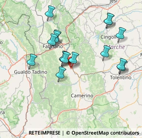 Mappa Via Sainale, 62024 Matelica MC, Italia (14.70875)