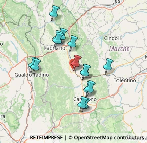 Mappa Via Sainale, 62024 Matelica MC, Italia (13.07733)
