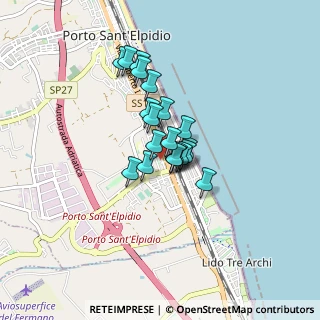 Mappa Via Genova, 63821 Porto Sant'Elpidio FM, Italia (0.545)