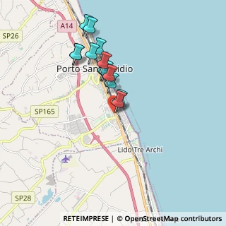 Mappa Via Genova, 63821 Porto Sant'Elpidio FM, Italia (1.66923)