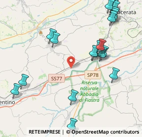 Mappa Via Alessandro Volta, 62010 Pollenza MC, Italia (5.318)