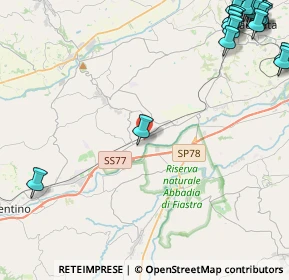 Mappa Via Alessandro Volta, 62010 Pollenza MC, Italia (7.6425)