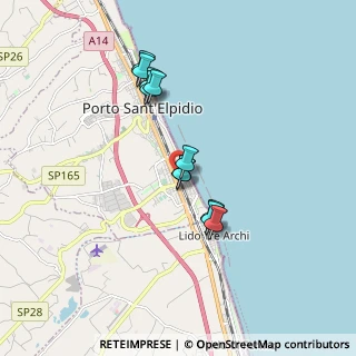 Mappa Via Cadore, 63821 Porto Sant'Elpidio FM, Italia (1.51091)