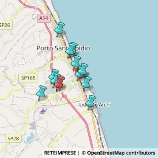 Mappa Via Cadore, 63821 Porto Sant'Elpidio FM, Italia (1.32846)