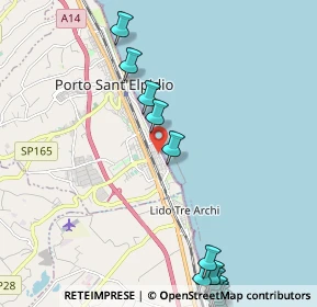 Mappa Via Bari, 63821 Porto Sant'Elpidio FM, Italia (2.99462)
